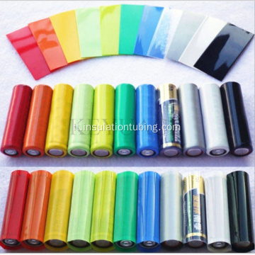 Kit di tubi avvolgibili per batterie Li-ion 18650 colorato